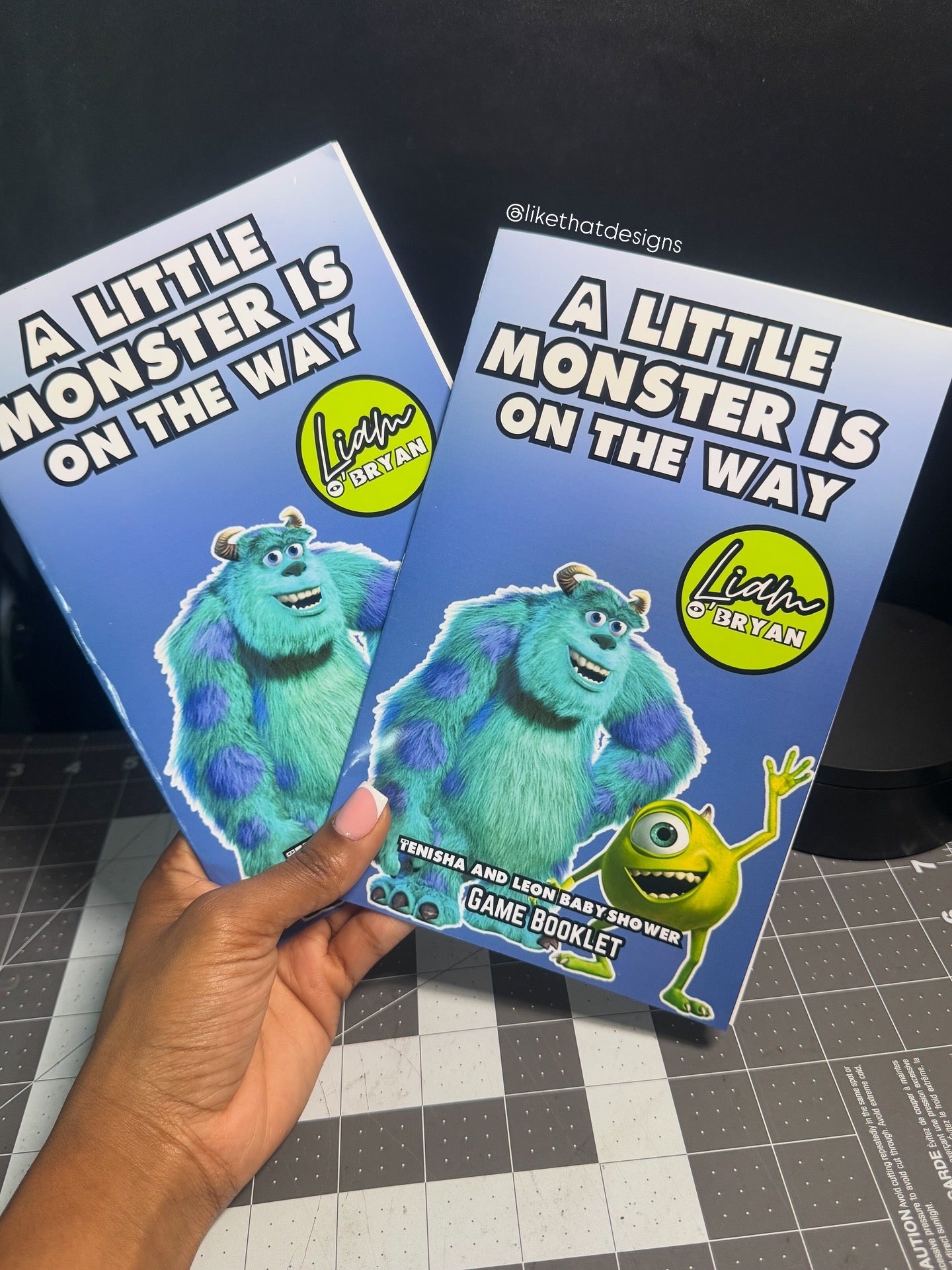 Baby Shower Game Booklets