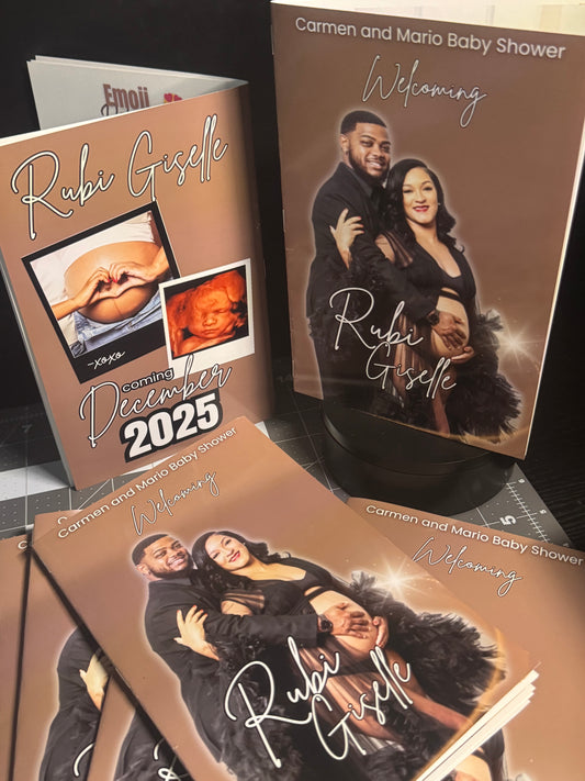 Baby Shower Game Booklets
