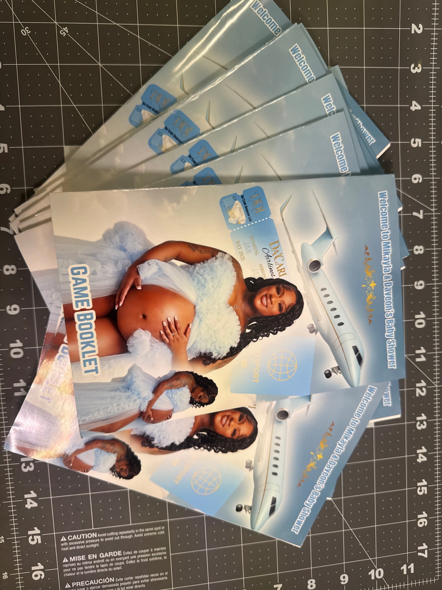 Baby Shower Game Booklet