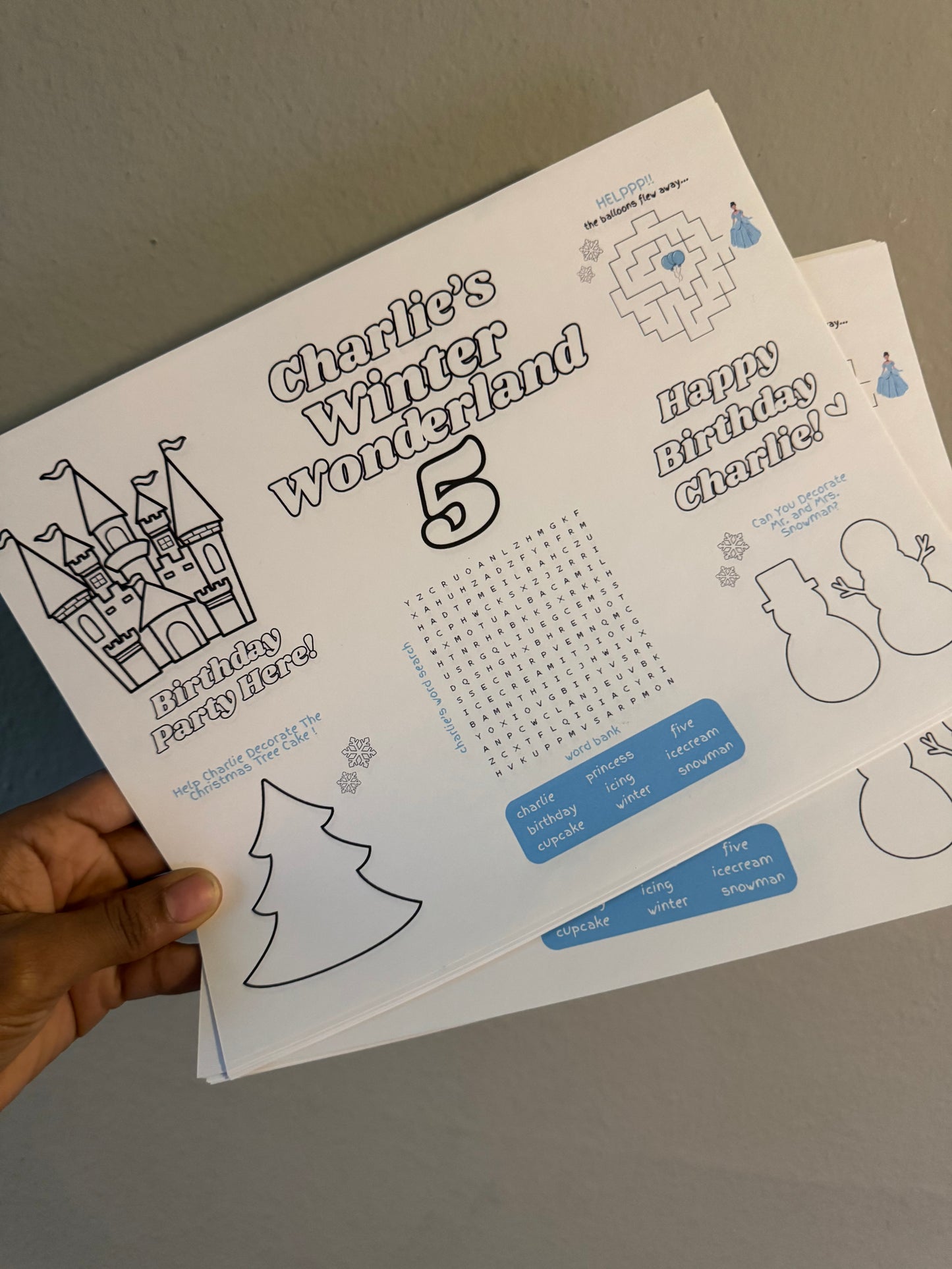 Custom Activity Sheet