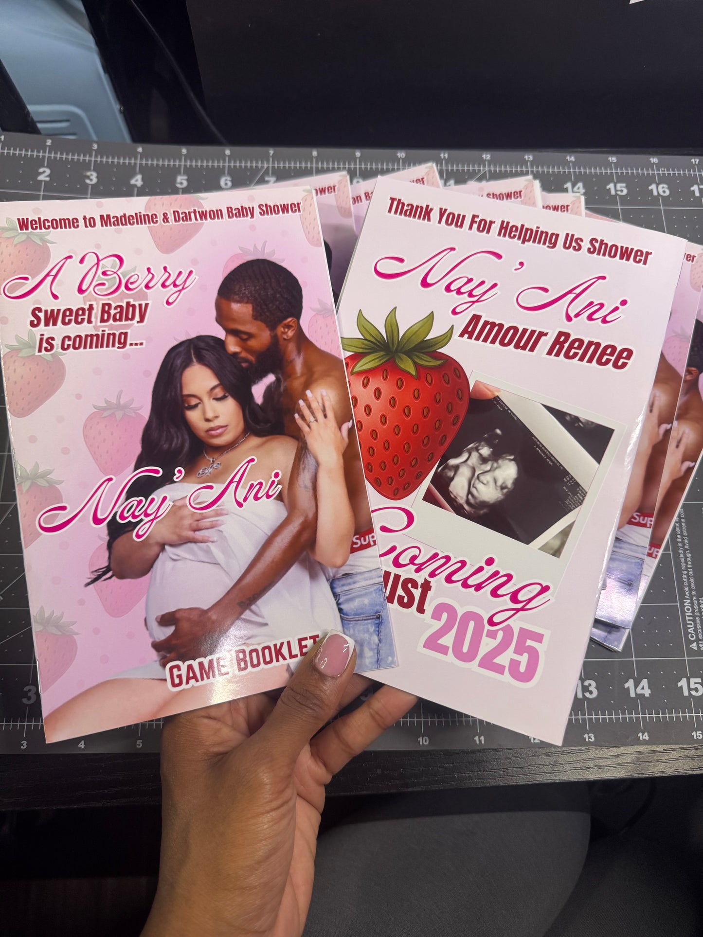 Baby Shower Game Booklet