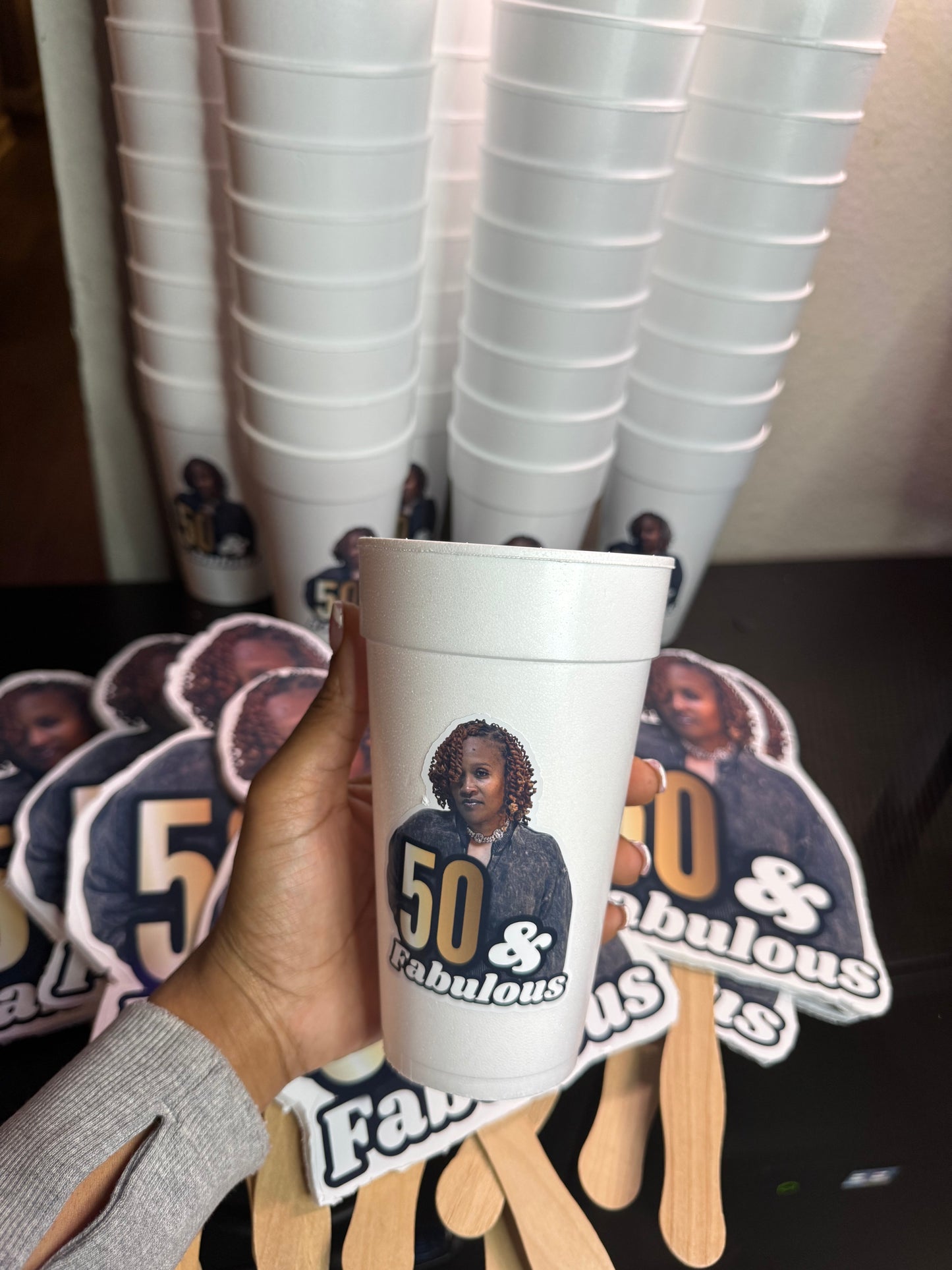 Custom Styrofoam Cups