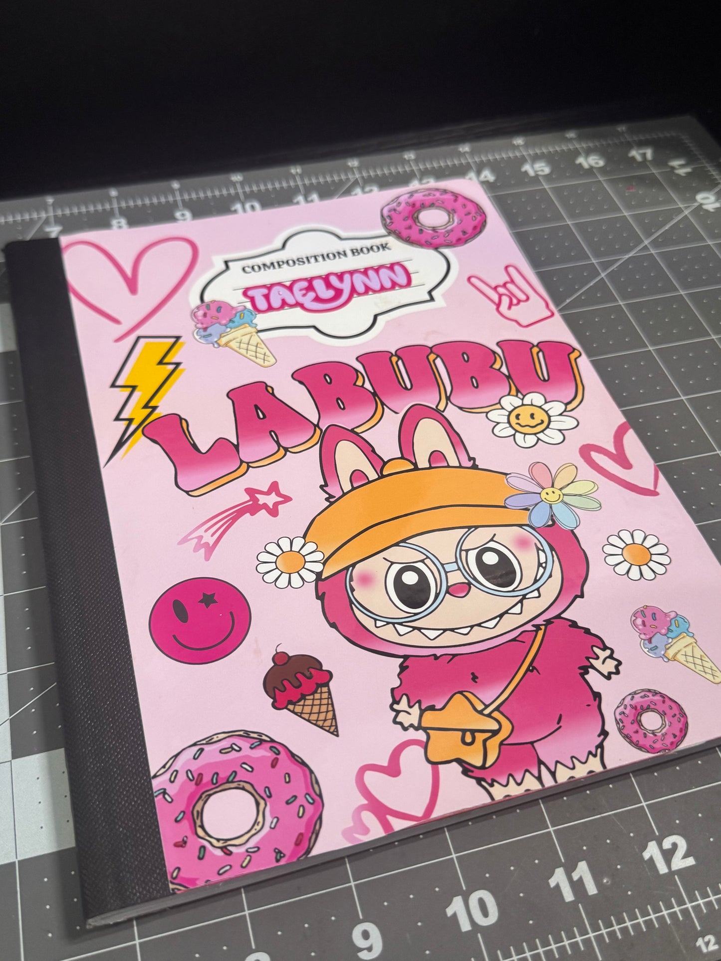 Custom Composition Notebook (Back To School)