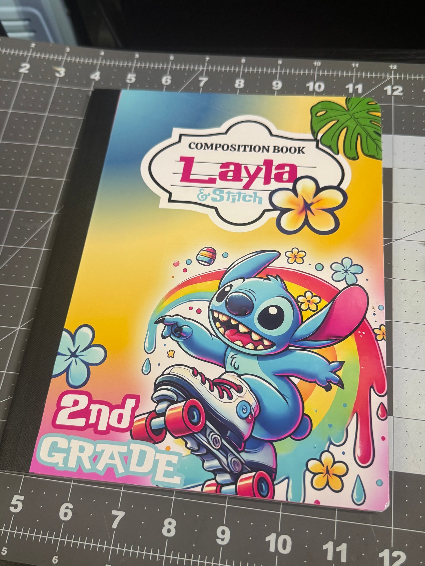 Custom Composition Notebook (Back To School)