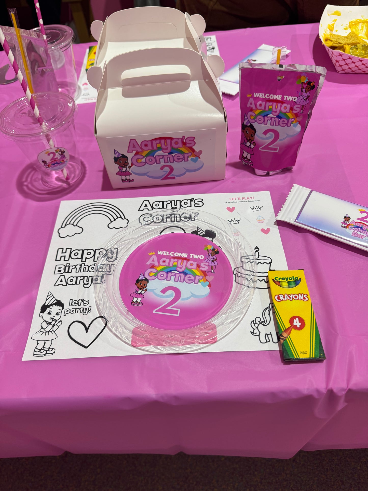 Custom Party Plates