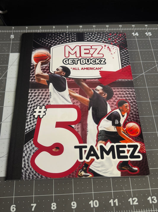 Custom Composition Notebook (Back To School)