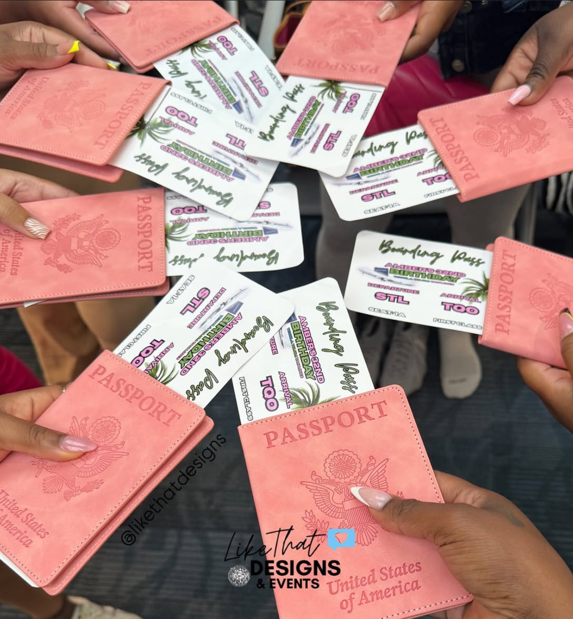 Custom Boarding Passes
