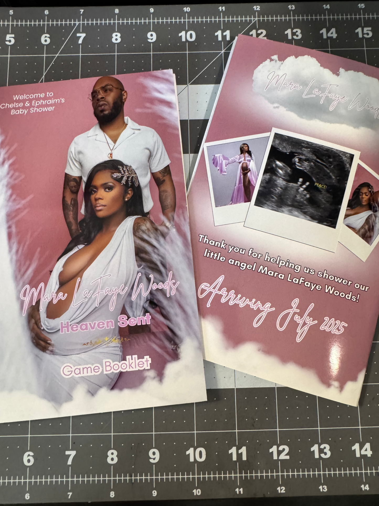 Baby Shower Game Booklet