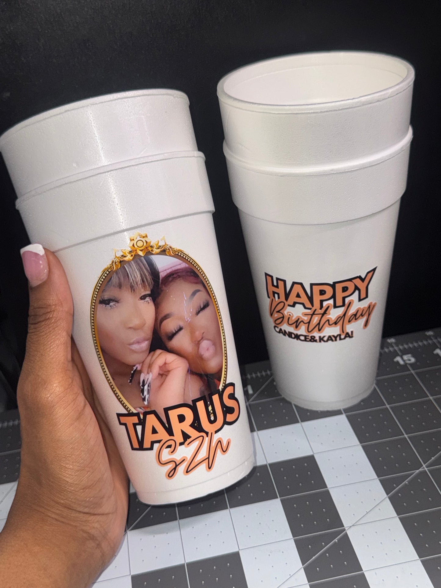 Custom Styrofoam Cups