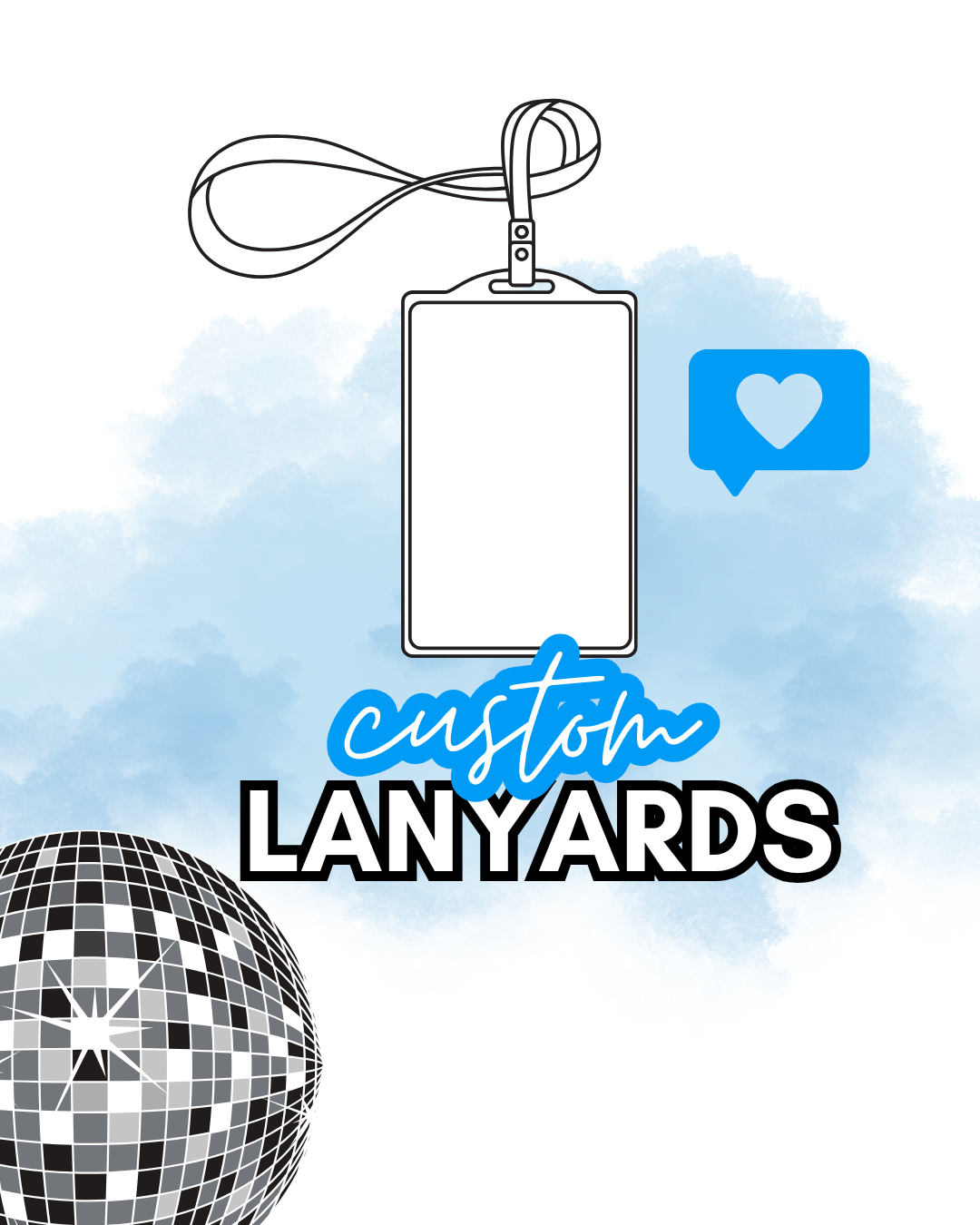 Custom Lanyard VIP Party Passes