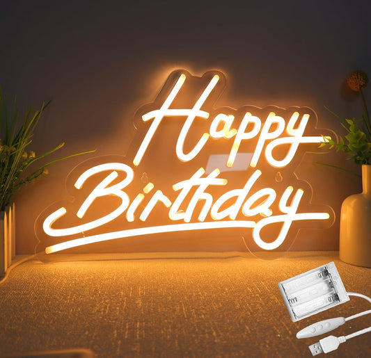 Happy Birthday LED Sign Rental