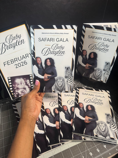 Baby Shower Game Booklets