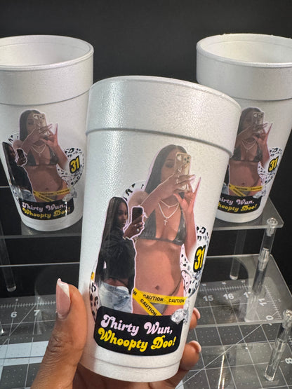 Custom Styrofoam Cups