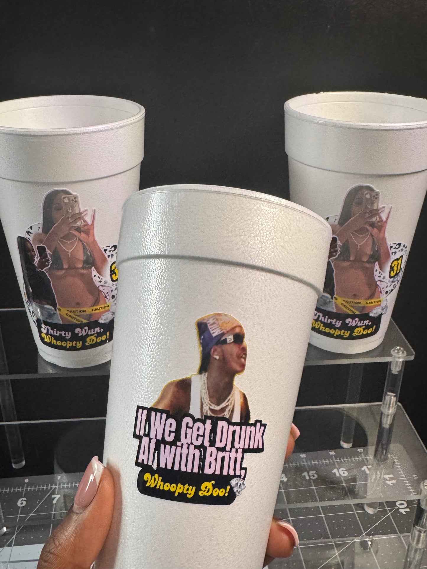 Custom Styrofoam Cups