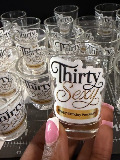 Custom Shot Glasses