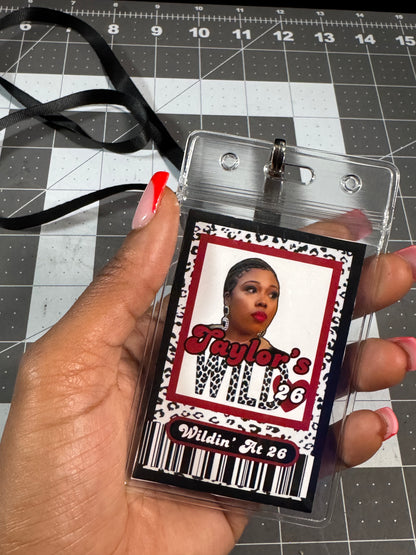 Custom Lanyard VIP Party Passes