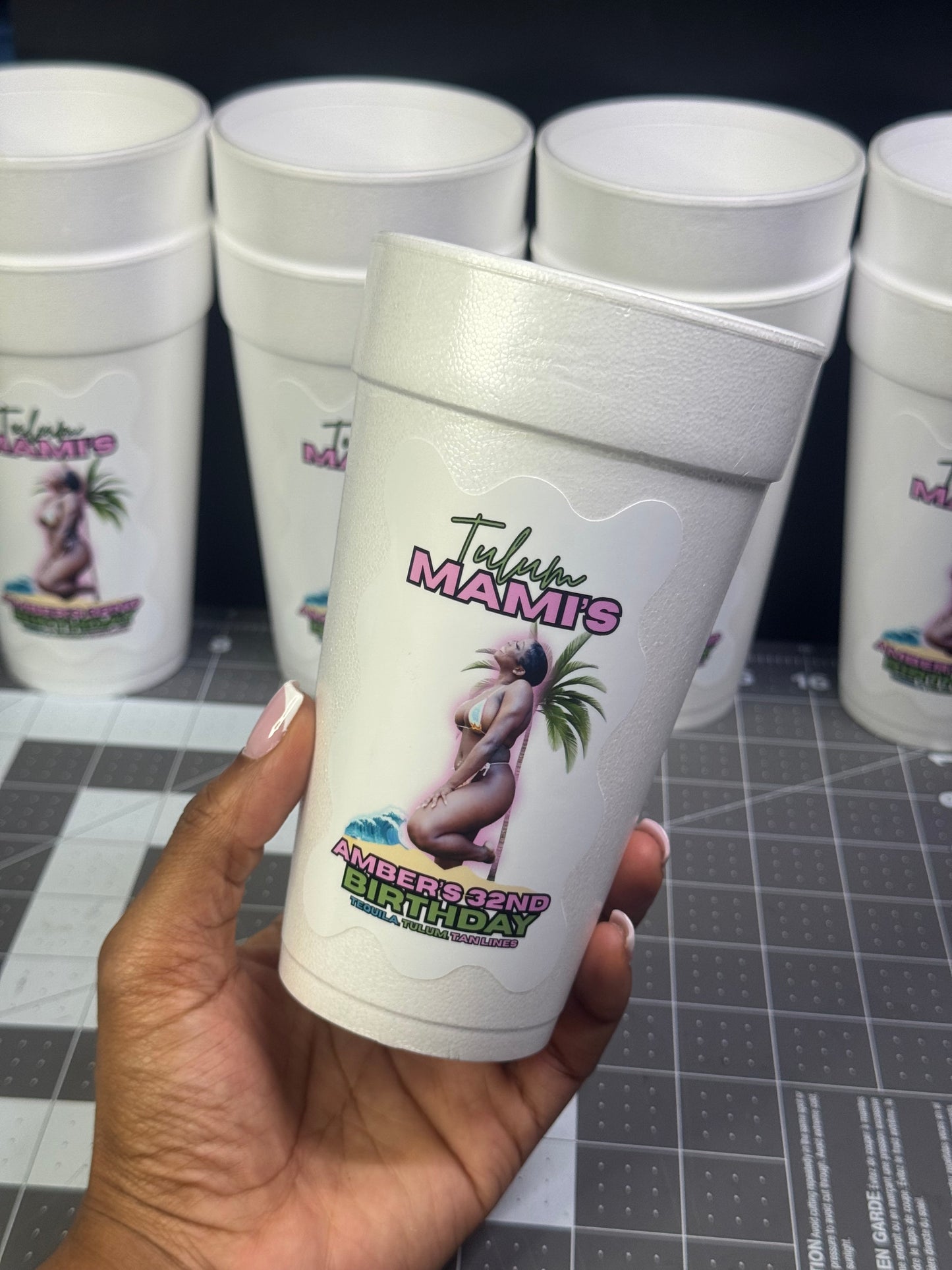 Custom Styrofoam Cups
