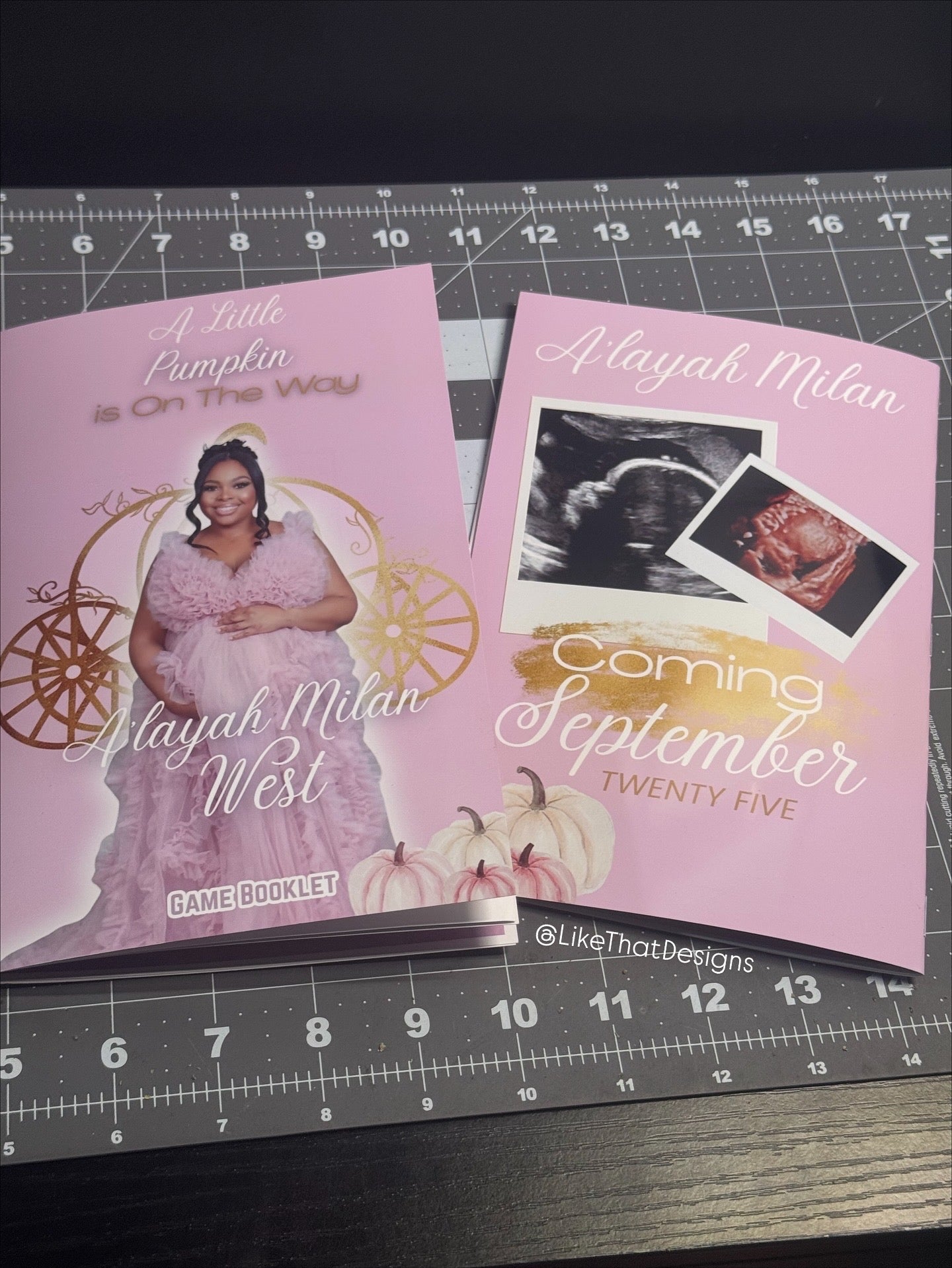Baby Shower Game Booklets
