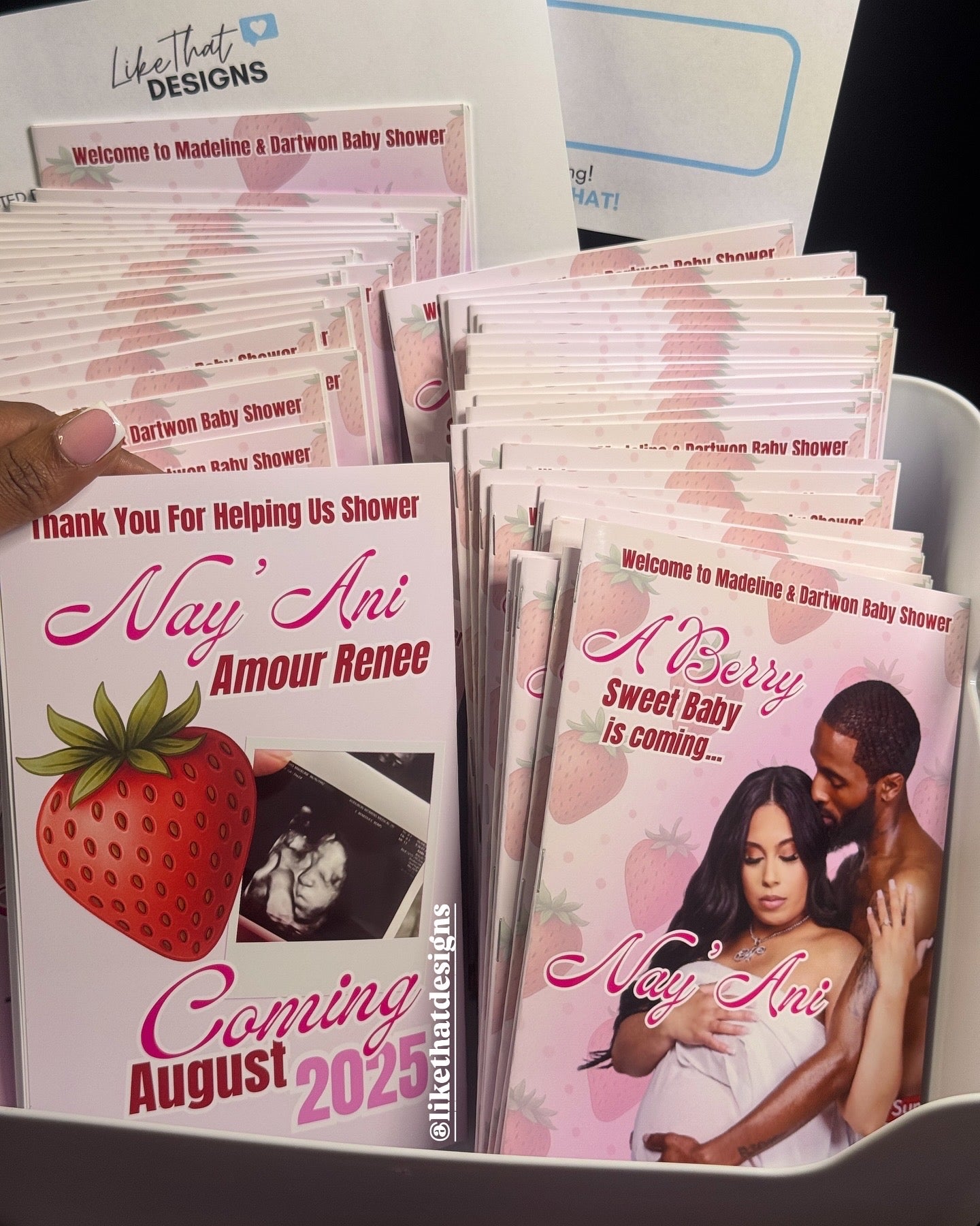 Baby Shower Game Booklets