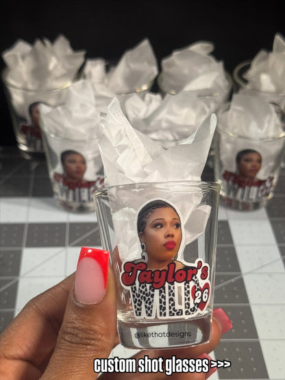 Custom Shot Glasses