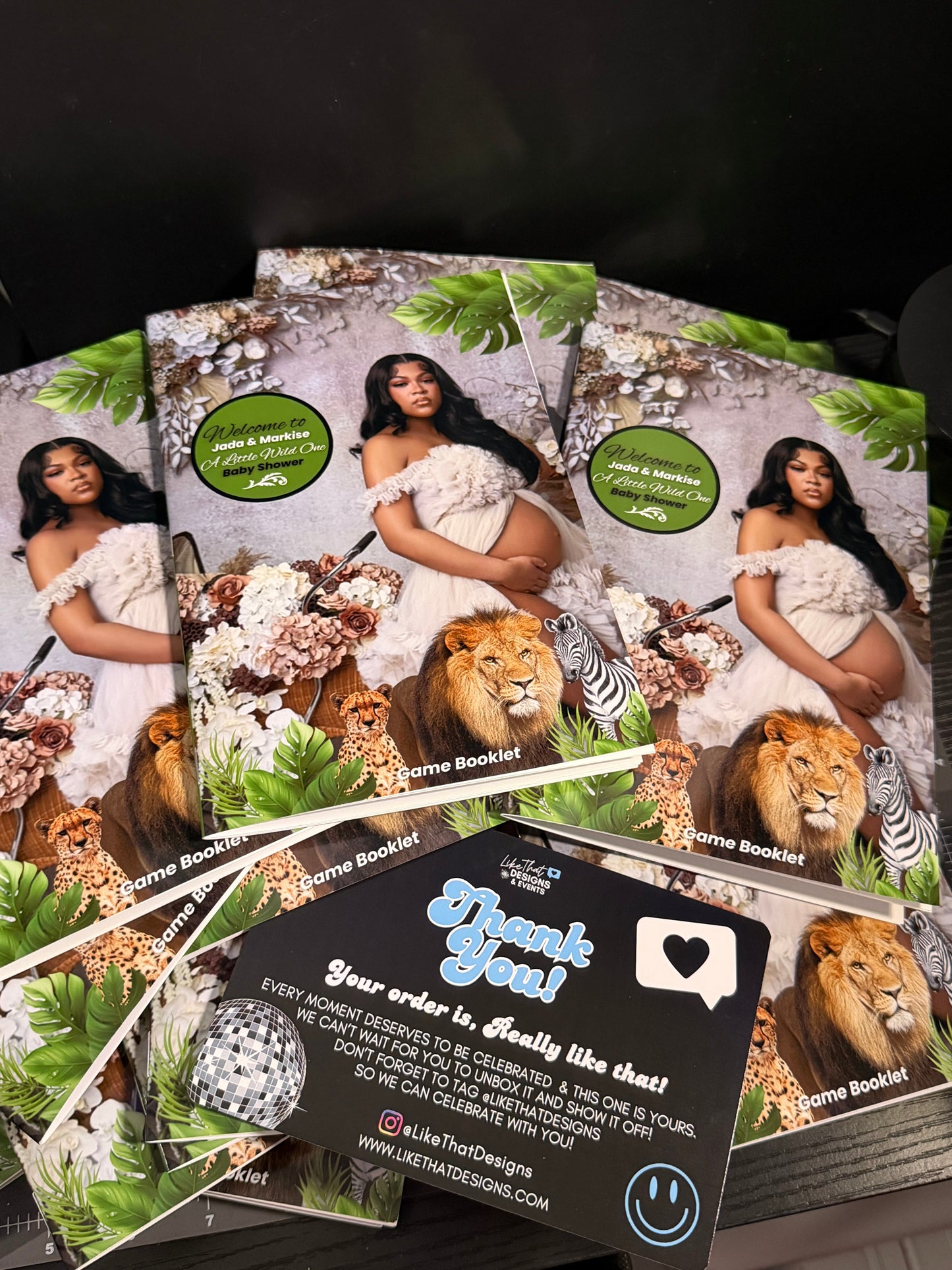 Baby Shower Game Booklets