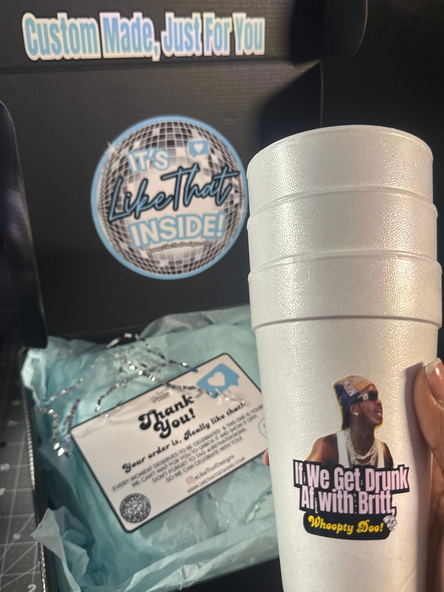 Custom Styrofoam Cups