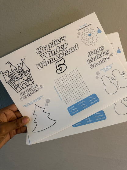 Custom Activity Sheet