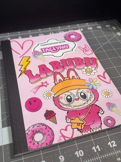 Custom Composition Notebook (Back To School)