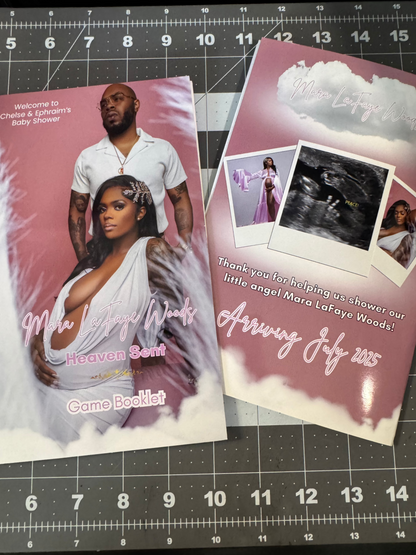 Baby Shower Game Booklet