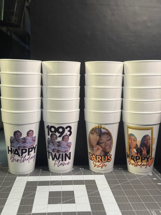 Custom Styrofoam Cups