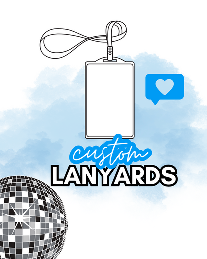Custom Lanyard VIP Party Passes