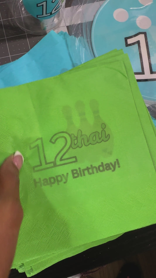 Custom Napkins